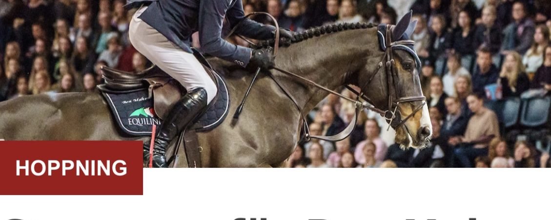 Storseger för Ben Maher och hans ”svenska” häst