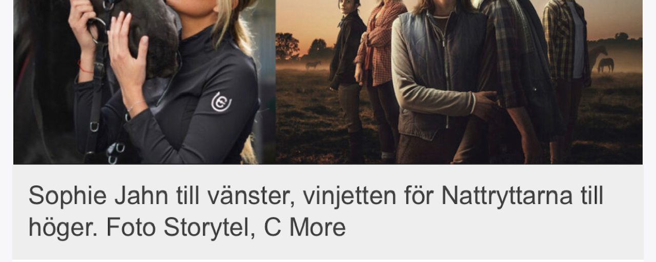 Tv-serien “Nattryttarna” kritikhyllas